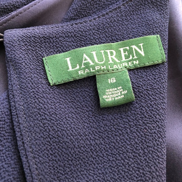 EUC Lauren Ralph Lauren High Low Dress Size:16 - Picture 9 of 10